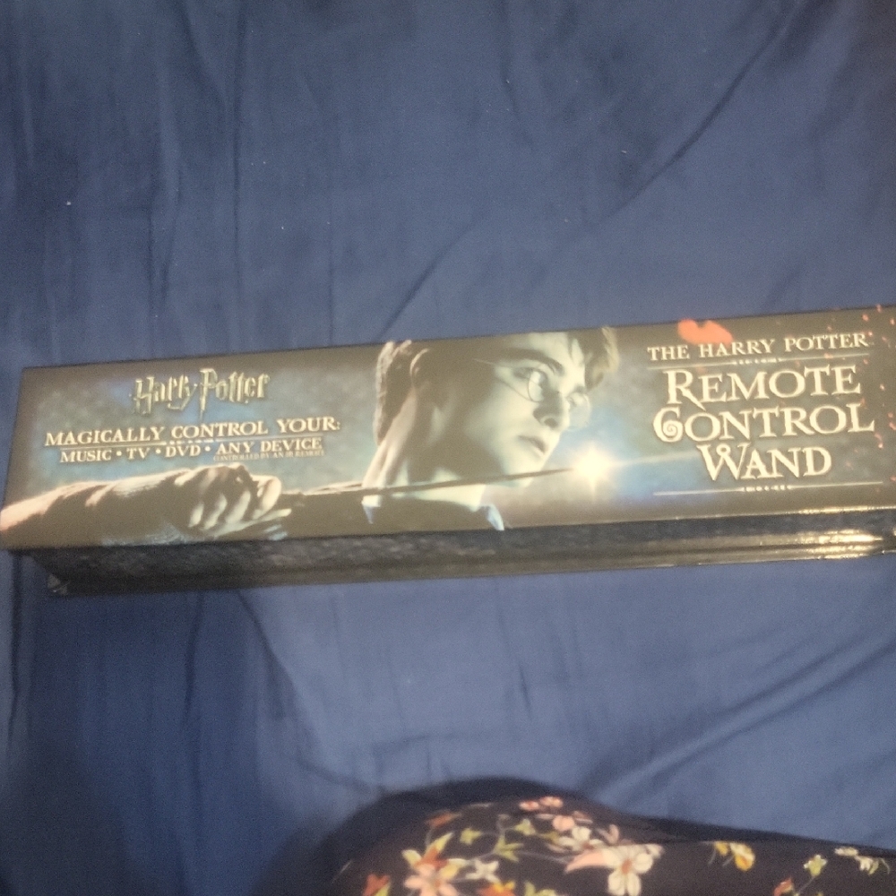 Warner Bros. Harry Potter Remote Control Wand - Black and Blue